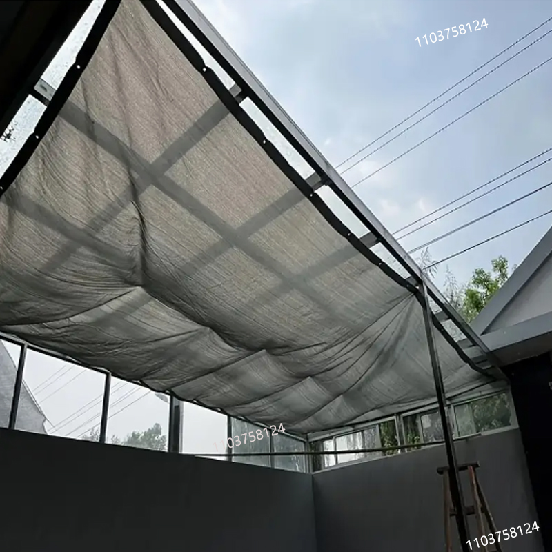 Outdoor Furniture Hdpe - Sunshade net provides 75-80% UV protection