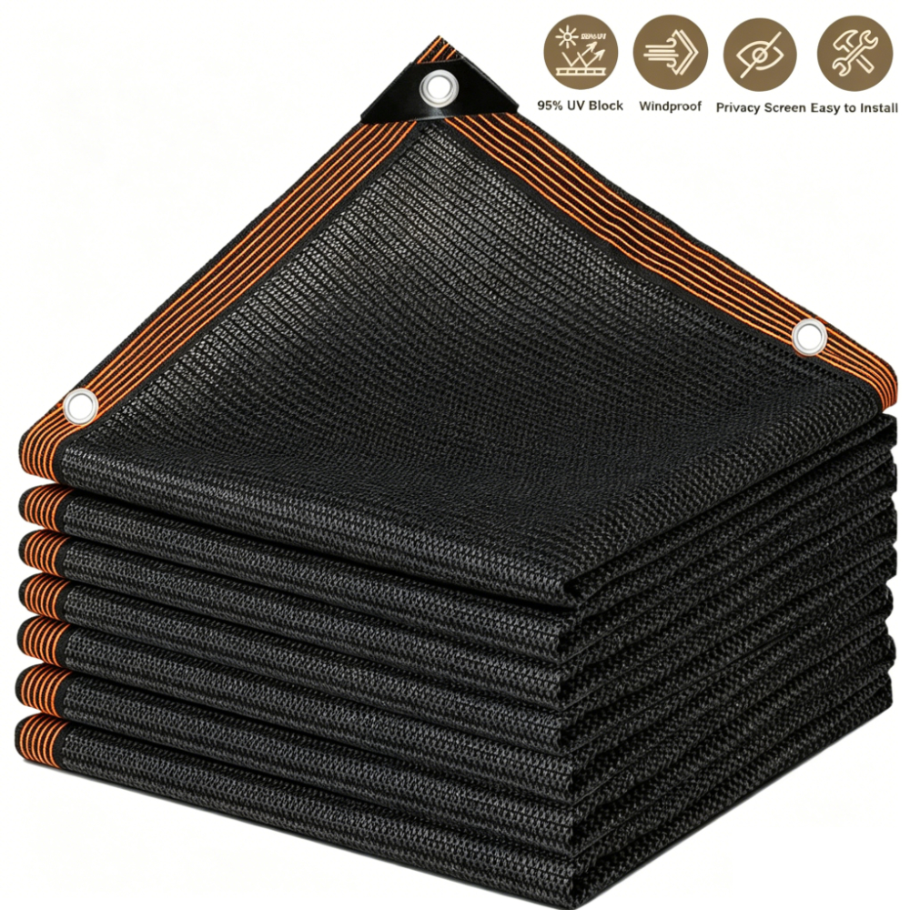 Outdoor Furniture Hdpe - 50% Sun Shade Cloth with Grommets
