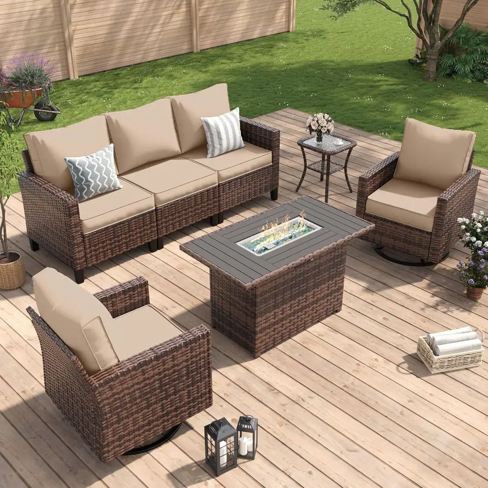 Outdoor Furniture Set With Fire Pit - Outdoor Patio Furniture Set with Fire