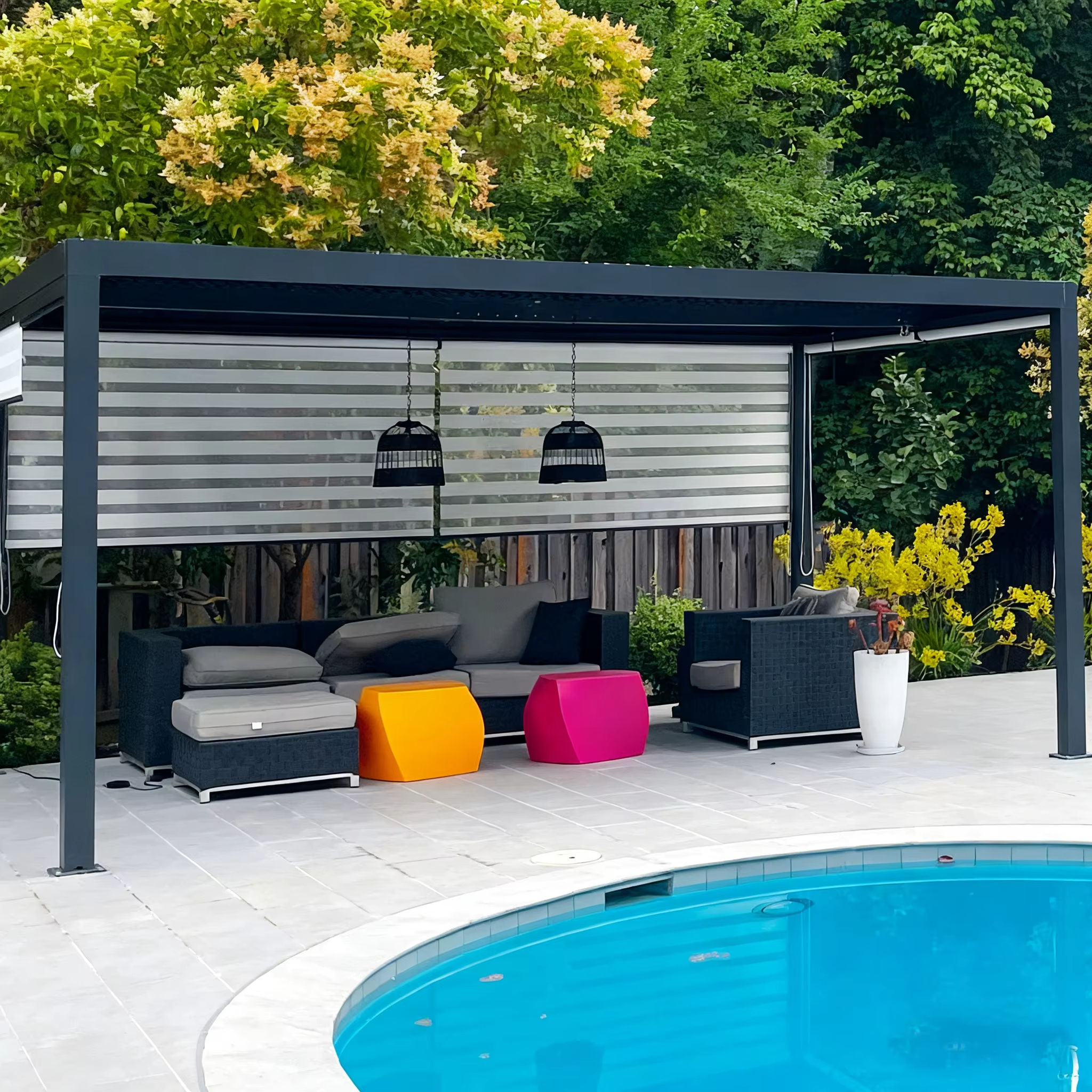 Outdoor Furniture Diy - Villa Fashion Rust Proof Aluminum Alloy