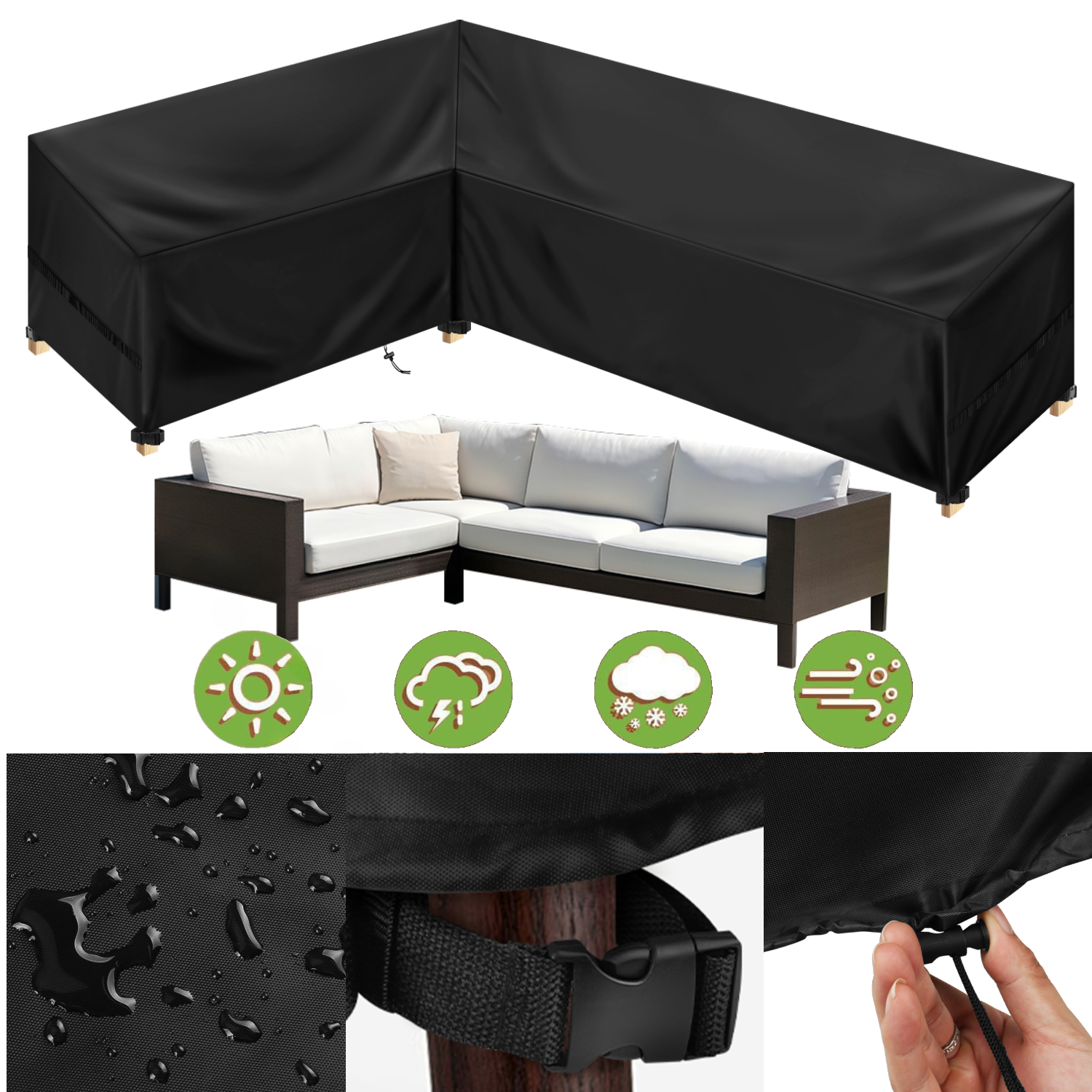 Outdoor Waterproof Sectional S - Outdoor Furniture Paint ulasan dan harga
