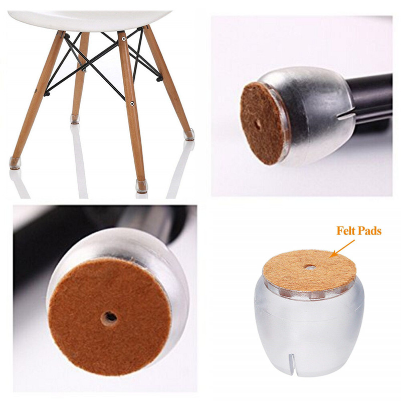 24pcs Silicone Chair Leg Prote - Outdoor Furniture Leg Protectors ulasan dan harga