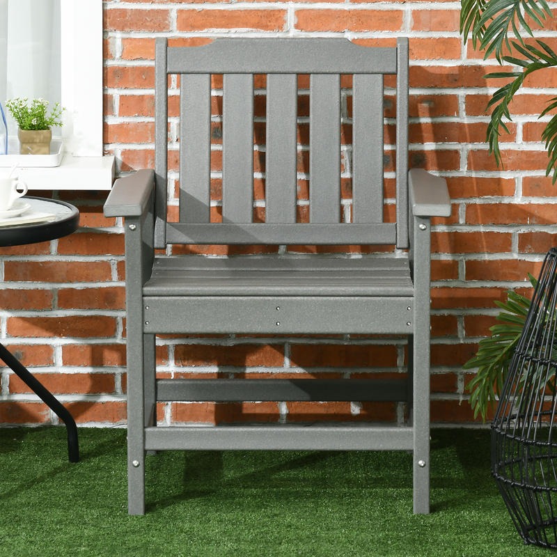 All-Weather Patio Chair, HDPE  - Outdoor Furniture Hdpe ulasan dan harga