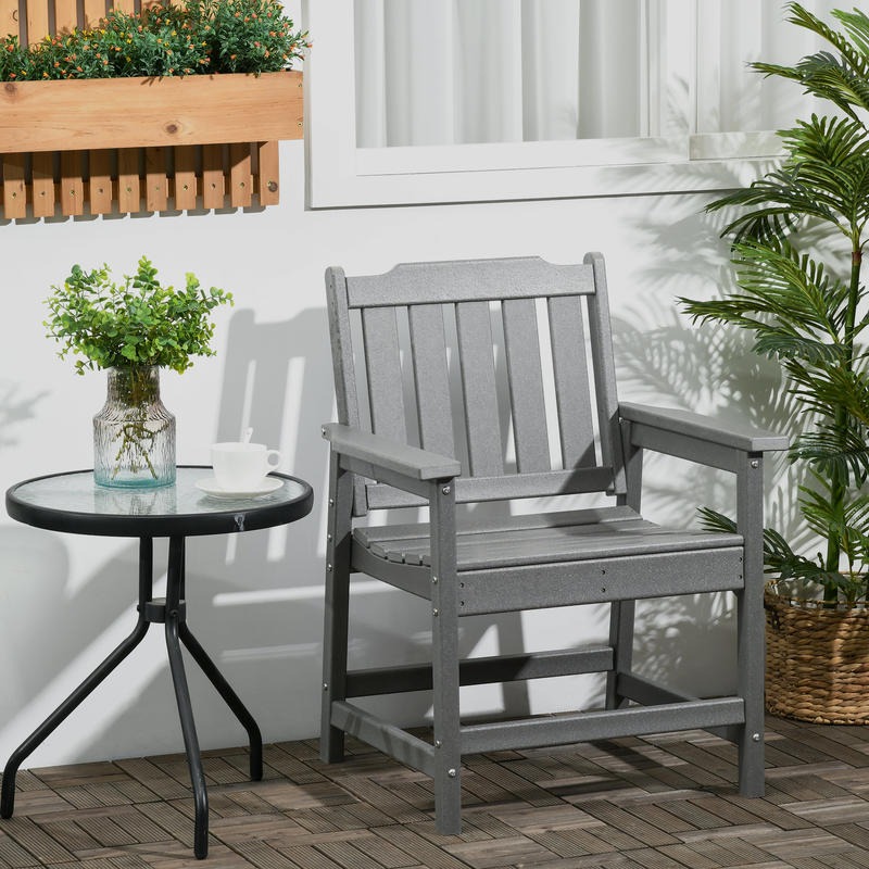 All-Weather Patio Chair, HDPE  - Outdoor Furniture Hdpe ulasan dan harga