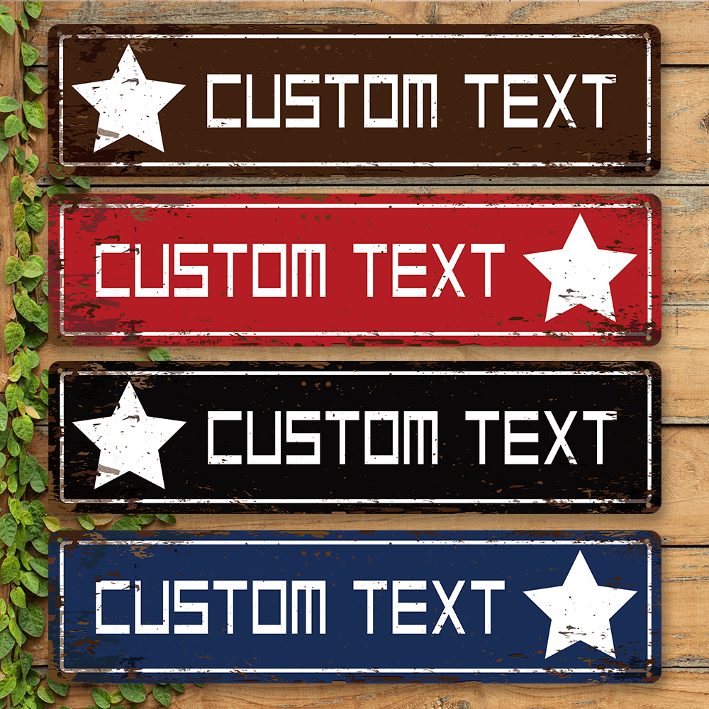 1pc Personalized Custom Metal  - Outdoor Furniture Decor ulasan dan harga