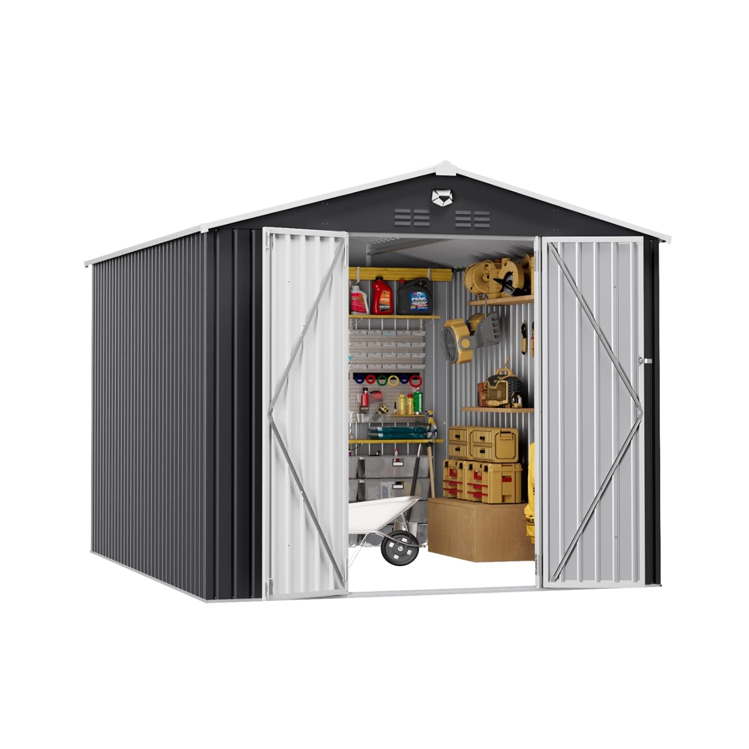 10x12 FT Metal Outdoor Storage - Outdoor Furniture Modern ulasan dan harga
