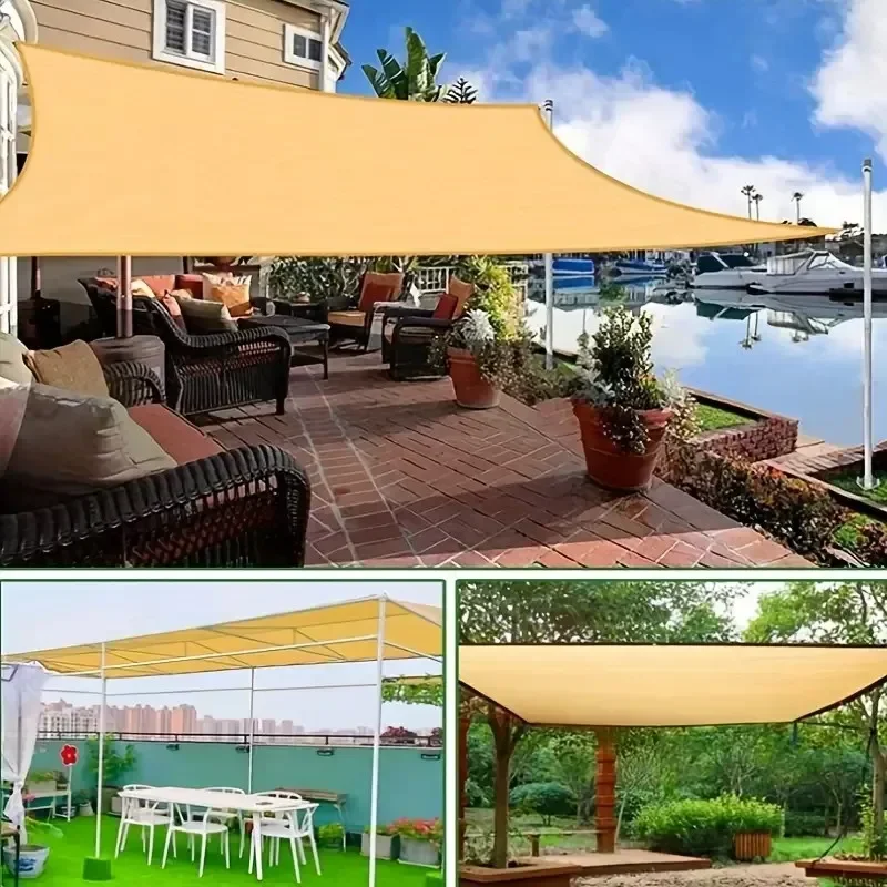 2x2m 2x4m Sun Shade Net Reinfo - Outdoor Furniture Hdpe ulasan dan harga