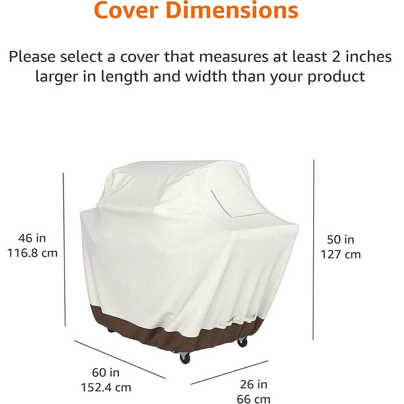 210D BBQ Beige Barbecue Grill  - Outdoor Furniture Manufacturer ulasan dan harga