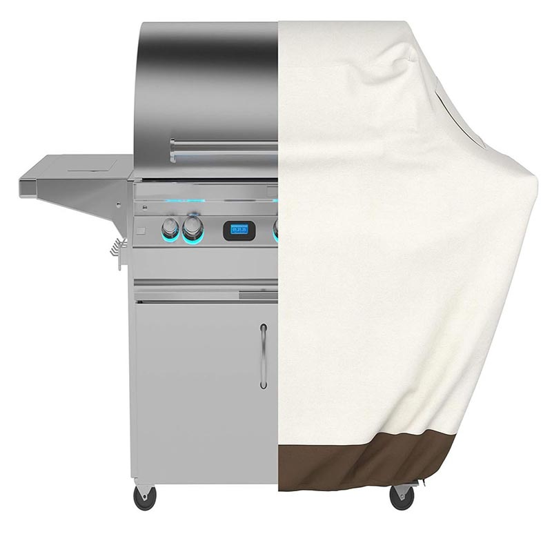 210D BBQ Beige Barbecue Grill  - Outdoor Furniture Manufacturer ulasan dan harga