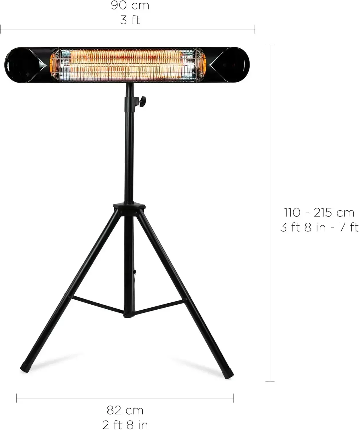 Infrared Electric Patio Heater - Patio Heater Standing ulasan dan harga