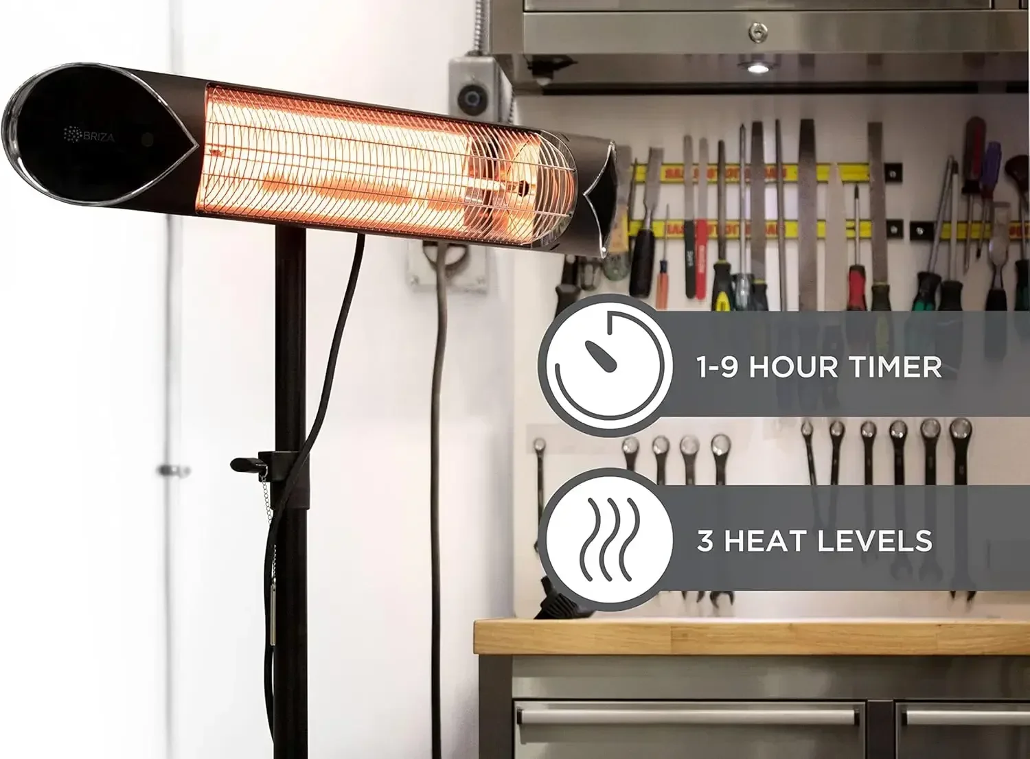 Infrared Electric Patio Heater - Patio Heater Standing ulasan dan harga