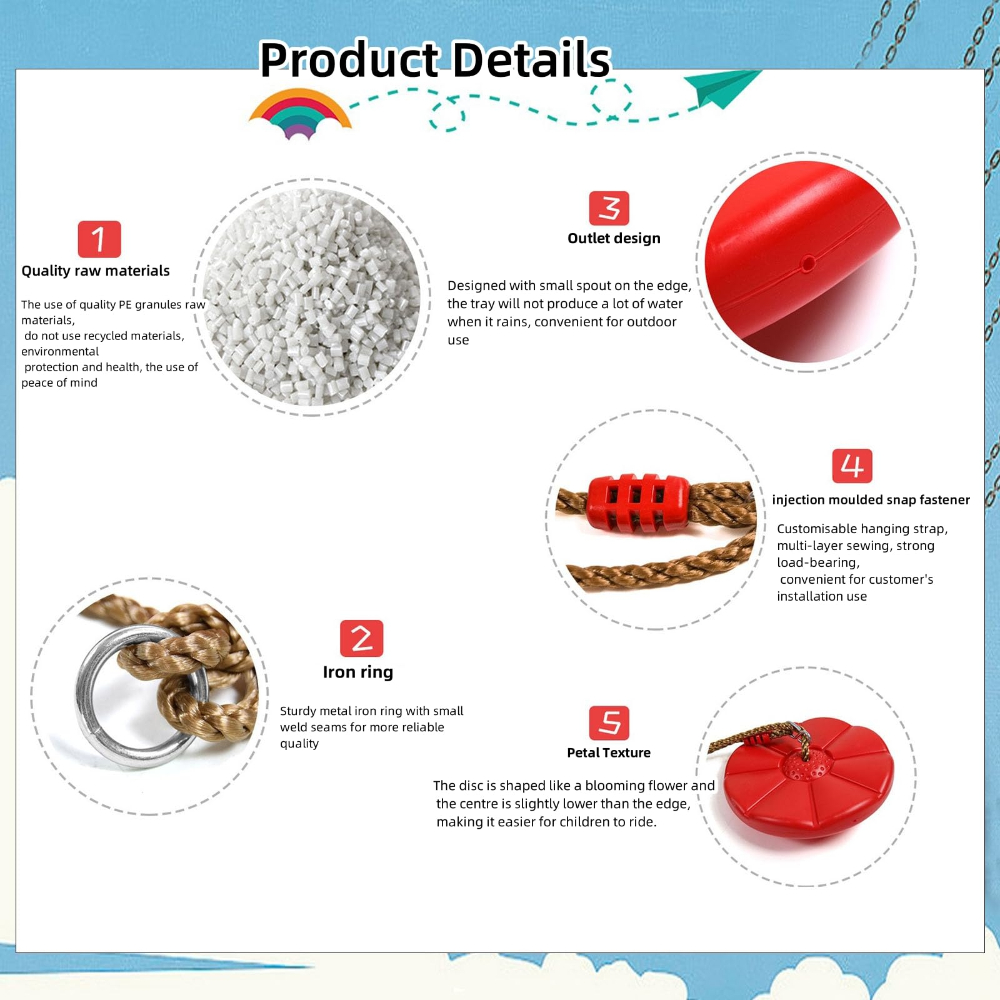 Thickened Octagonal Petal Swin - Outdoor Furniture Rh ulasan dan harga