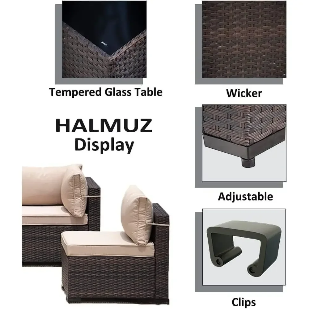 8-Piece Outdoor Patio Furnitur - Outdoor Furniture Set With Fire Pit ulasan dan harga