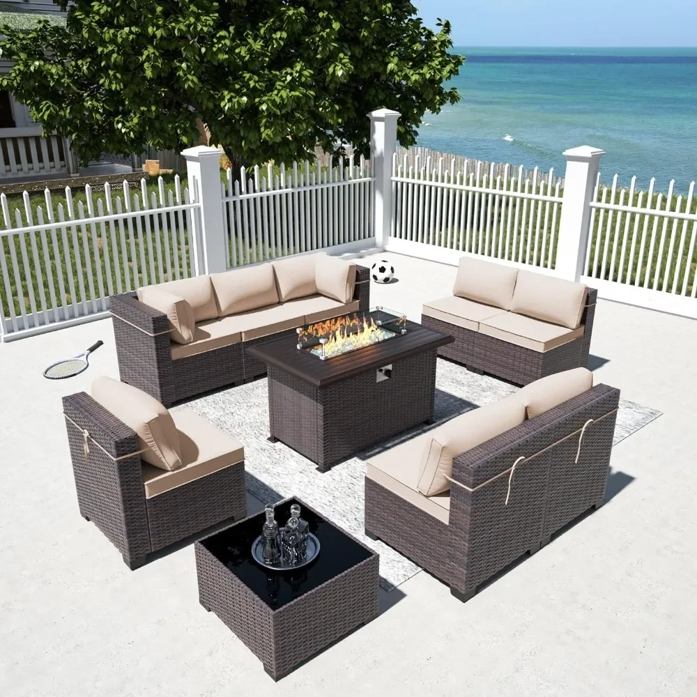 -Patio Furniture Set With Prop - Outdoor Furniture Set With Fire Pit ulasan dan harga