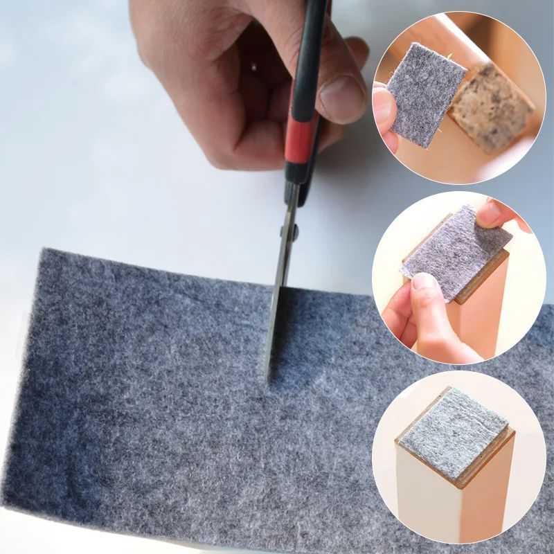 Thickened Self Adhesive Furnit - Outdoor Furniture Leg Protectors ulasan dan harga