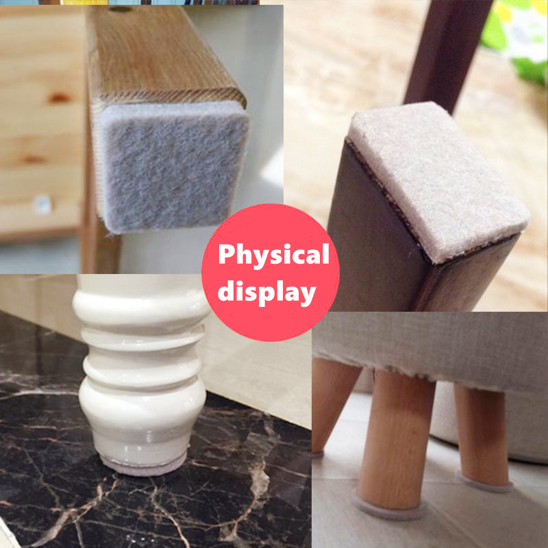 Thickened Self Adhesive Furnit - Outdoor Furniture Leg Protectors ulasan dan harga