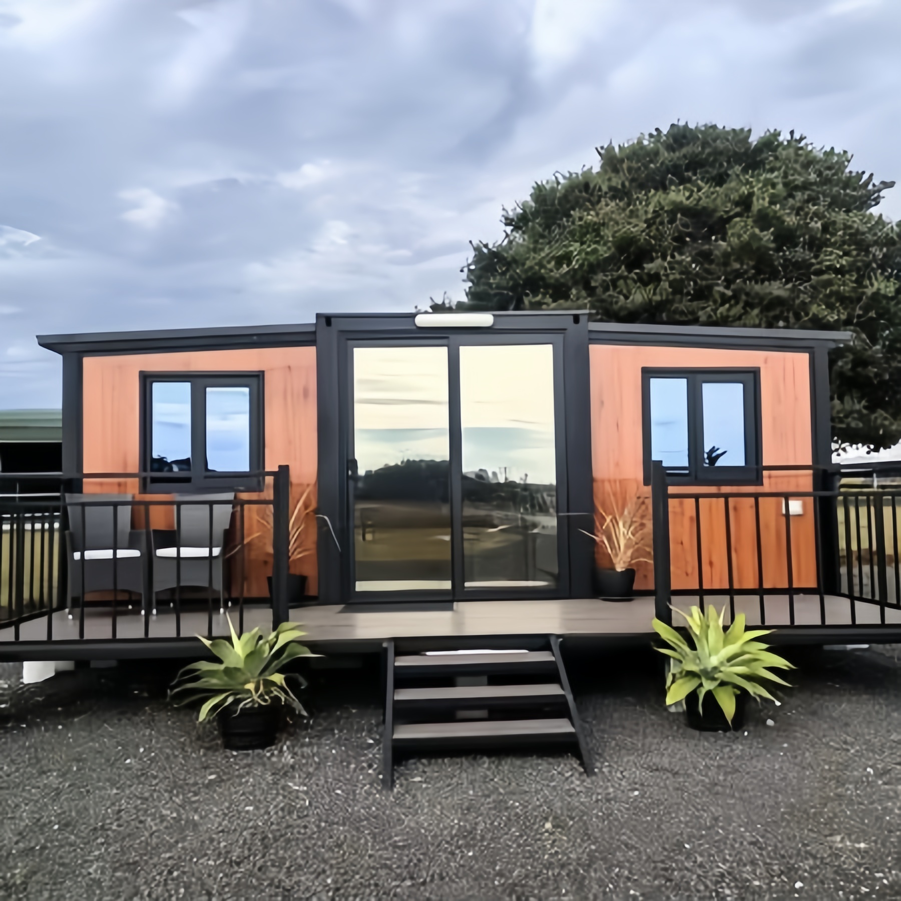 40FT Expandable Modular Prefab - Outdoor Furniture Kitchener ulasan dan harga