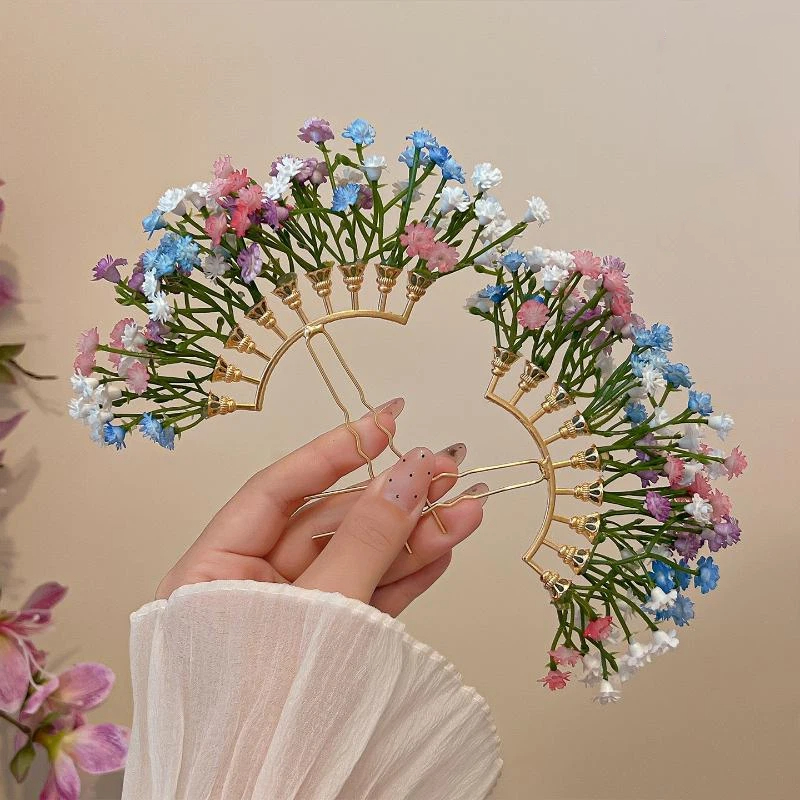 Artificial Flower Bridal Weddi - Outdoor Furniture Decor ulasan dan harga