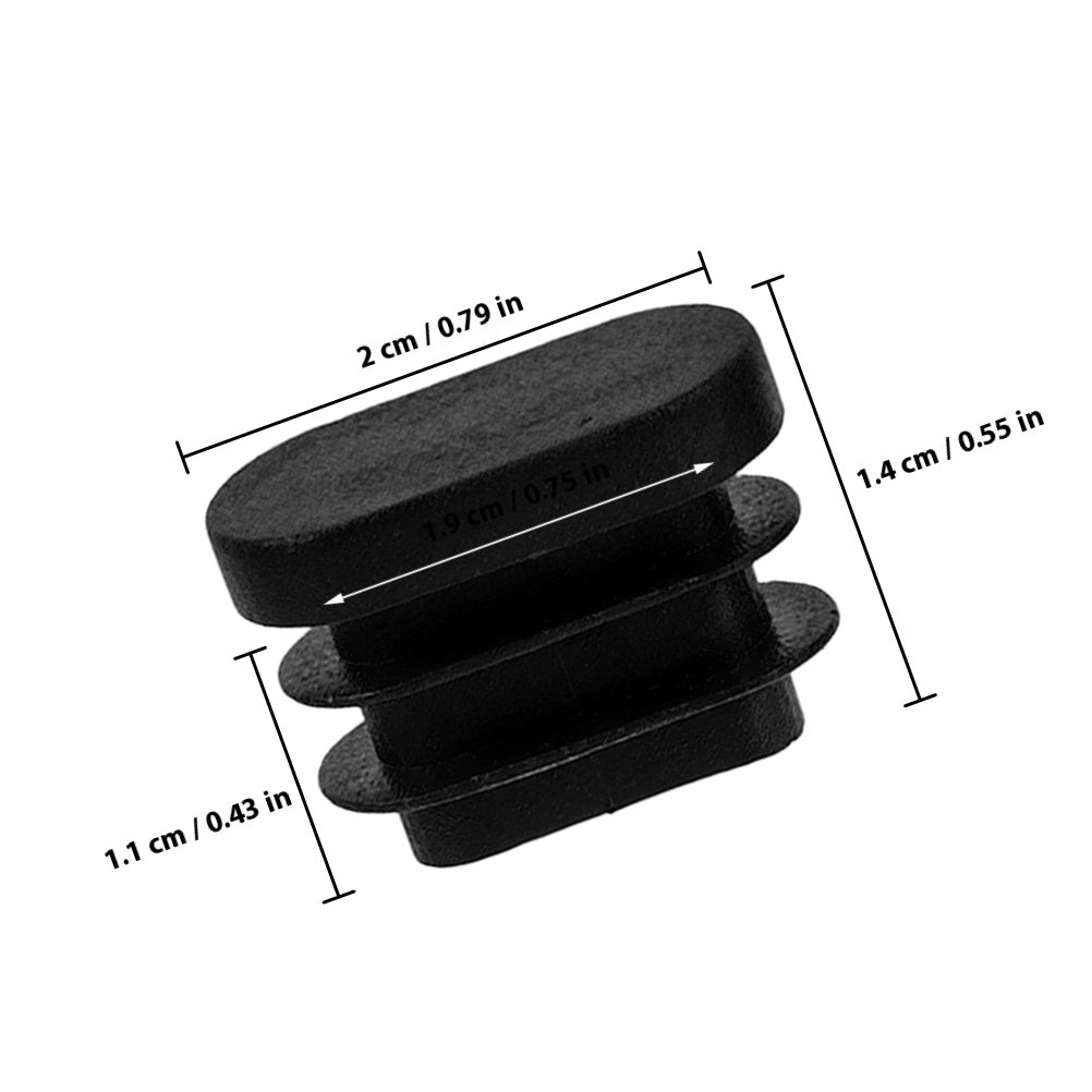 30Pcs Oval Plastic Table Chair - Outdoor Furniture Leg Protectors ulasan dan harga