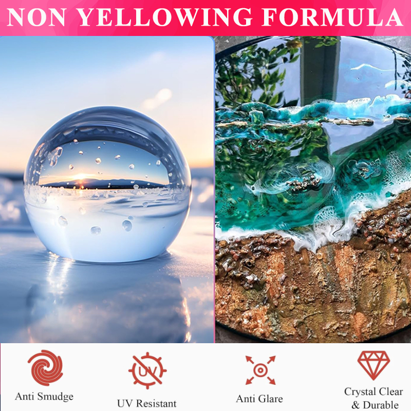 1:1 Crystal Clear Epoxy Resin  - Outdoor Furniture Wooden ulasan dan harga