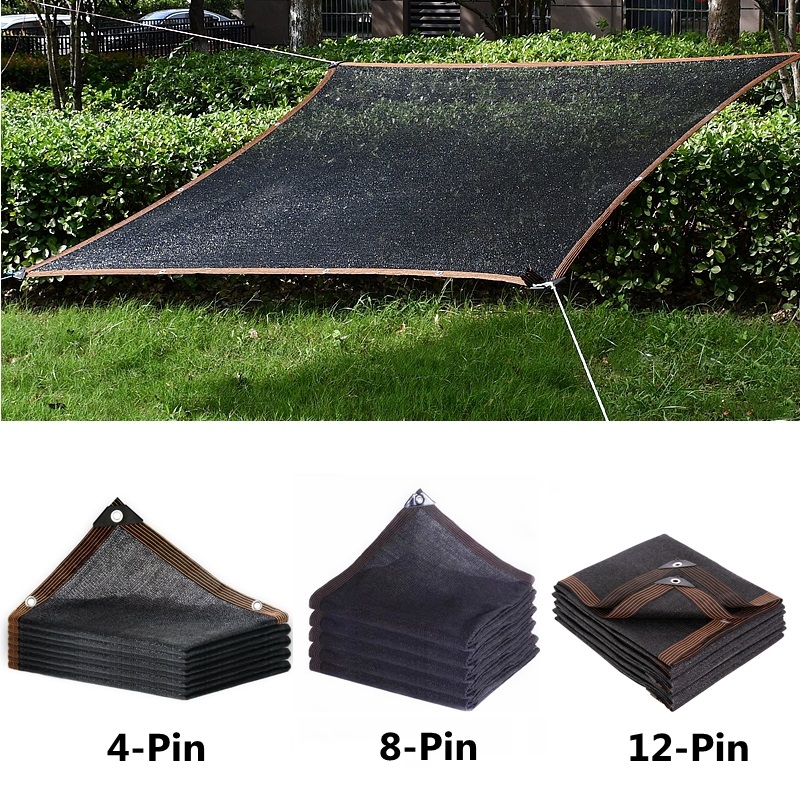 4/8/12PIN Black Sunshade Net S - Outdoor Furniture Hdpe ulasan dan harga