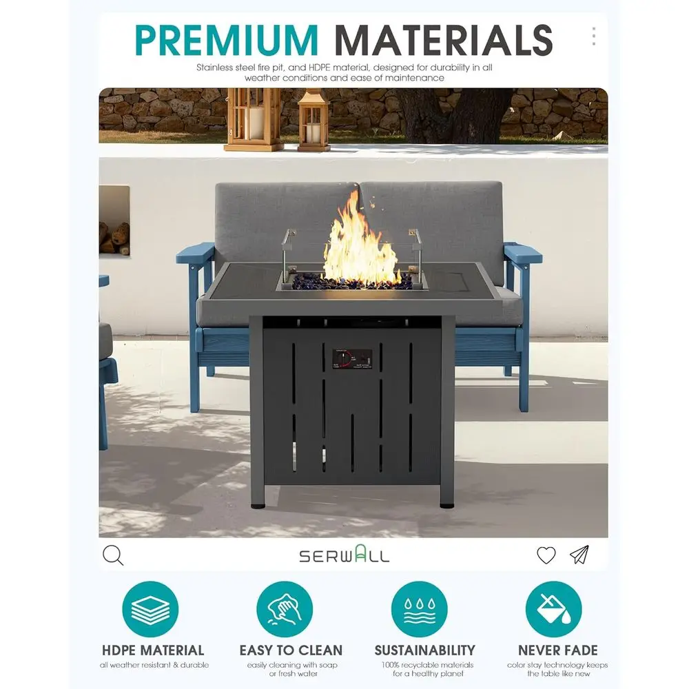 33 Fire Pit Patio Furniture Se - Outdoor Furniture Set With Fire Pit ulasan dan harga