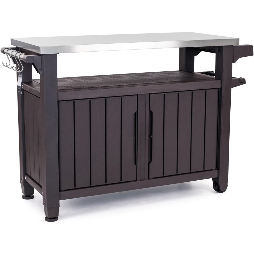 Outdoor Rolling Table Cart for - Outdoor Furniture Kitchener ulasan dan harga
