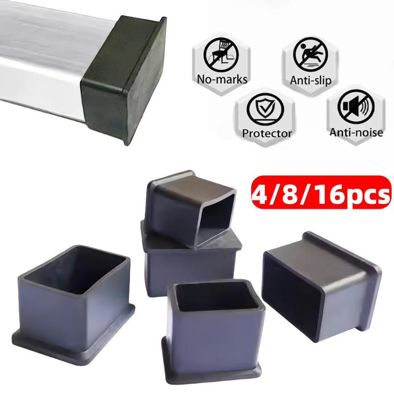 4/8/16pcs PVC Chair Leg Caps F - Outdoor Furniture Leg Protectors ulasan dan harga
