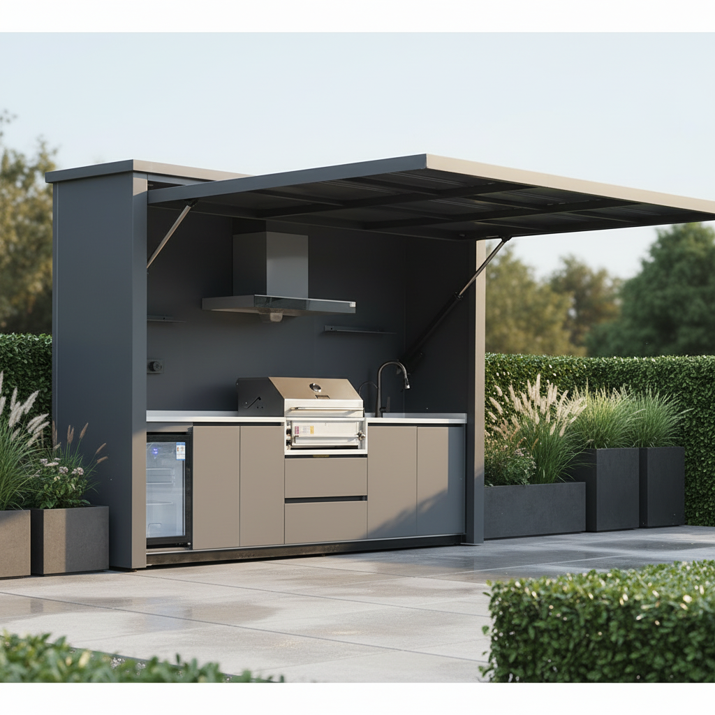 Modern Container Outdoor Kitch - Outdoor Furniture Diy ulasan dan harga