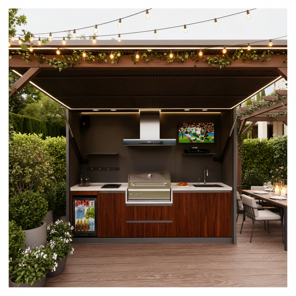 Modern Container Outdoor Kitch - Outdoor Furniture Diy ulasan dan harga