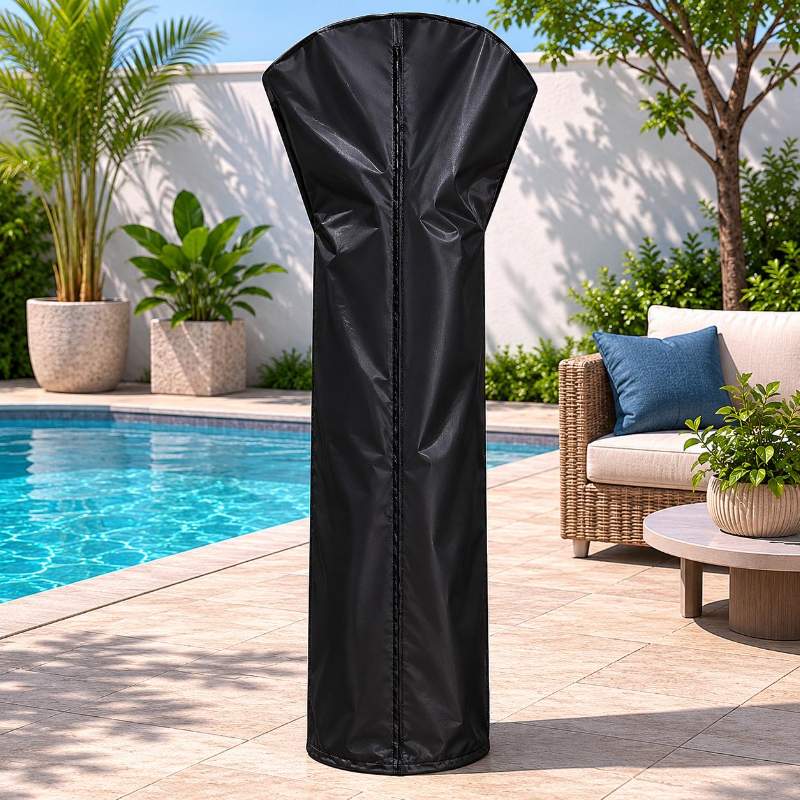 Patio Heater Cover Silver-Coat - Patio Heater Standing ulasan dan harga