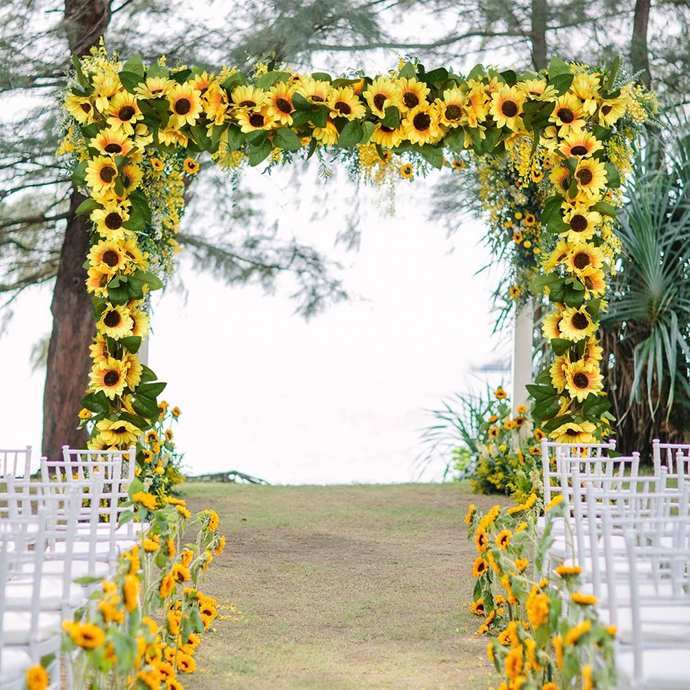 1/3PCS Artificial Flowers Sunf - Outdoor Furniture Rh ulasan dan harga