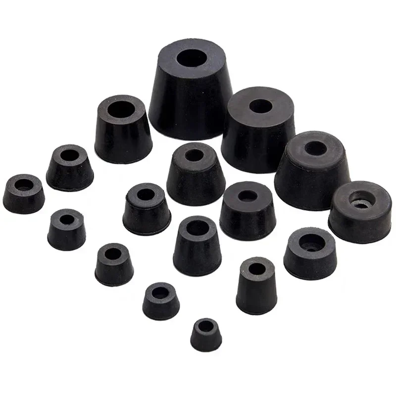 8pcs Black Rubber Feet Chair F - Outdoor Furniture Leg Protectors ulasan dan harga