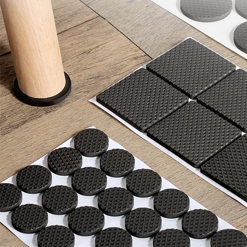 Black White Self Adhesive Felt - Outdoor Furniture Leg Protectors ulasan dan harga