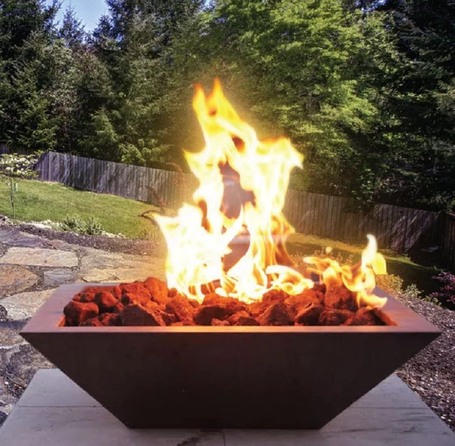 Outdoor Sofa Set Fire Pit Tabl - Outdoor Furniture Set With Fire Pit ulasan dan harga