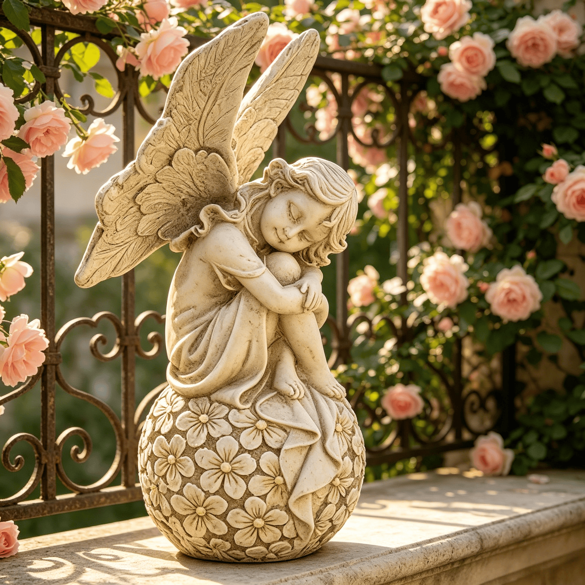 13.2-inch Garden Fairy Statue, - Outdoor Furniture Decor ulasan dan harga