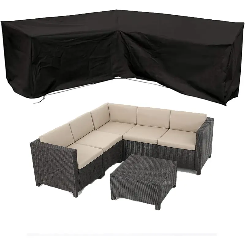 Anti-UV L-shaped Outdoor Sofa  - Outdoor Furniture Manufacturer ulasan dan harga