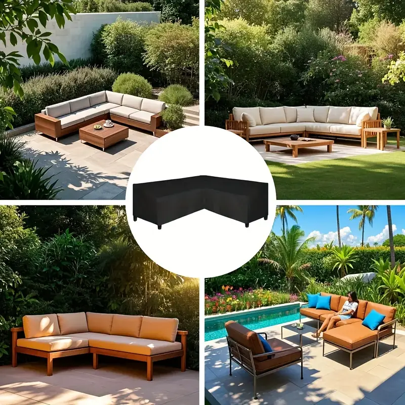 Anti-UV L-shaped Outdoor Sofa  - Outdoor Furniture Manufacturer ulasan dan harga