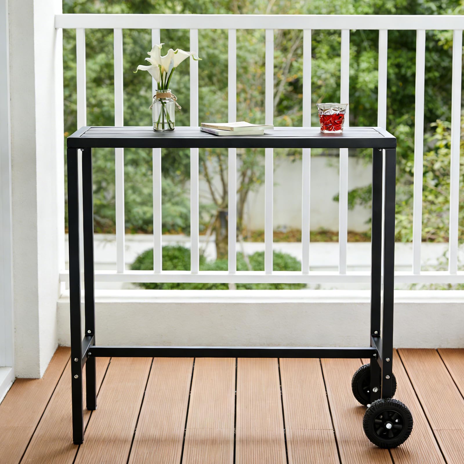 39 Inch Outdoor Bar Table With - Outdoor Furniture Kitchener ulasan dan harga