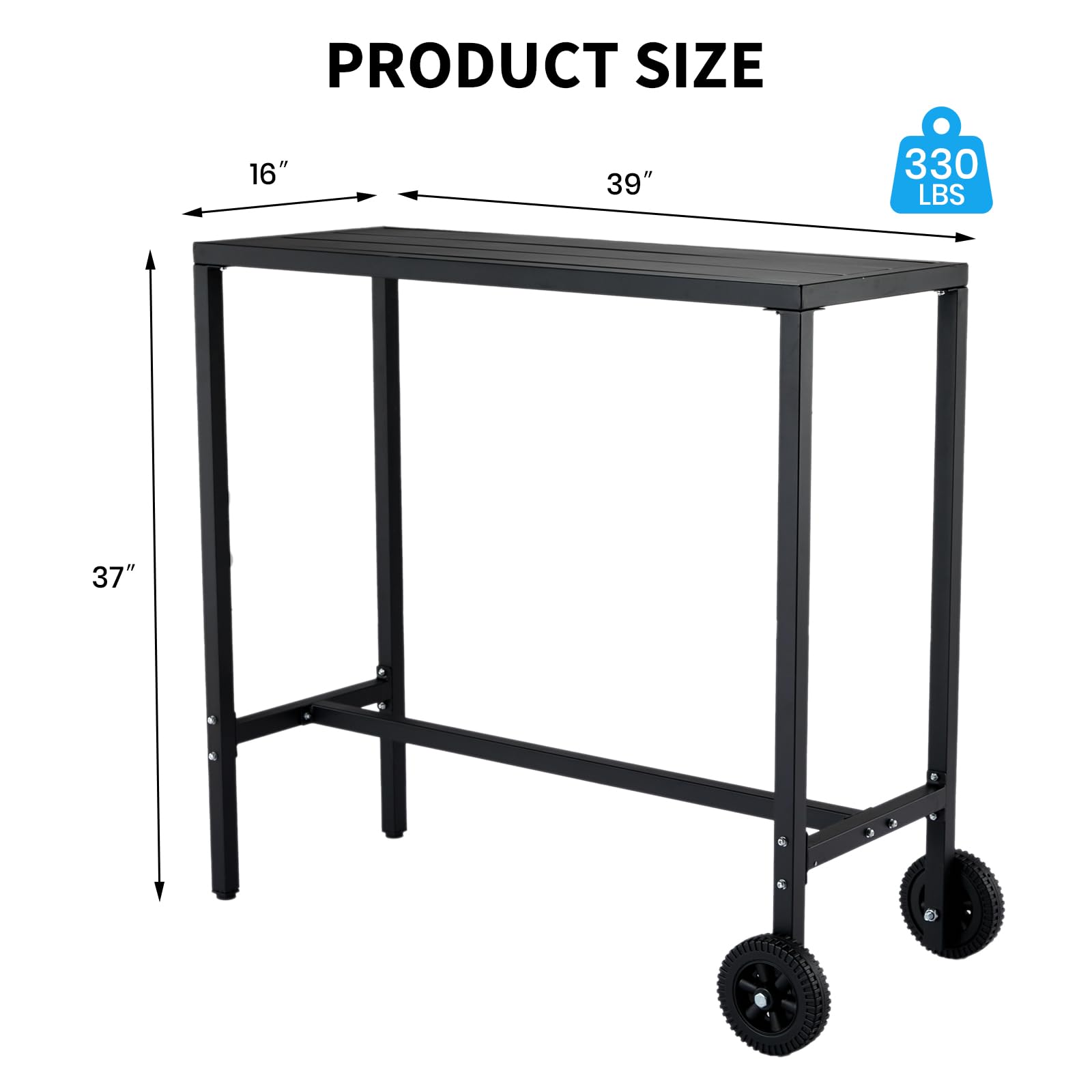 39 Inch Outdoor Bar Table With - Outdoor Furniture Kitchener ulasan dan harga