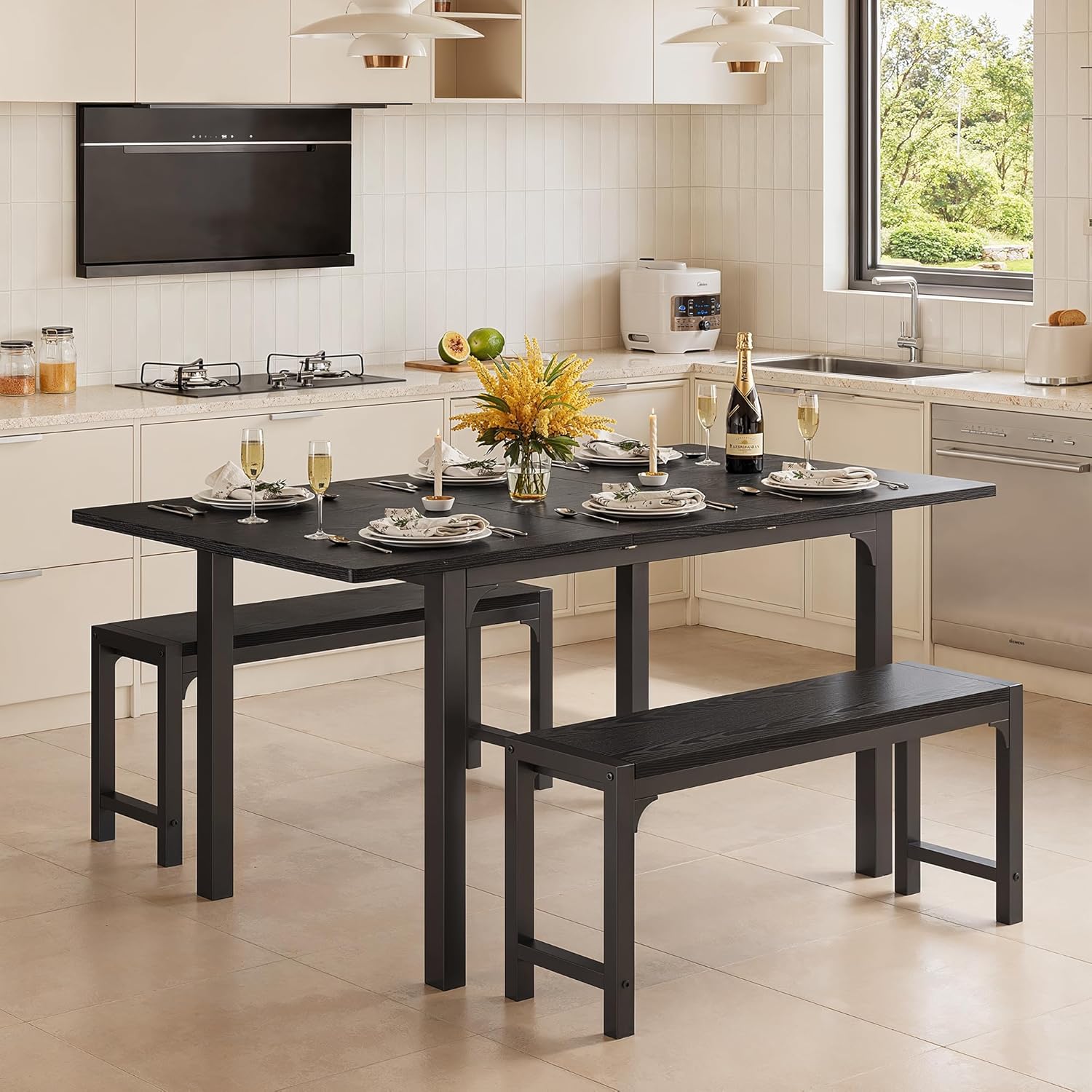 63in Extendable Dining Table S - Outdoor Furniture Kitchener ulasan dan harga