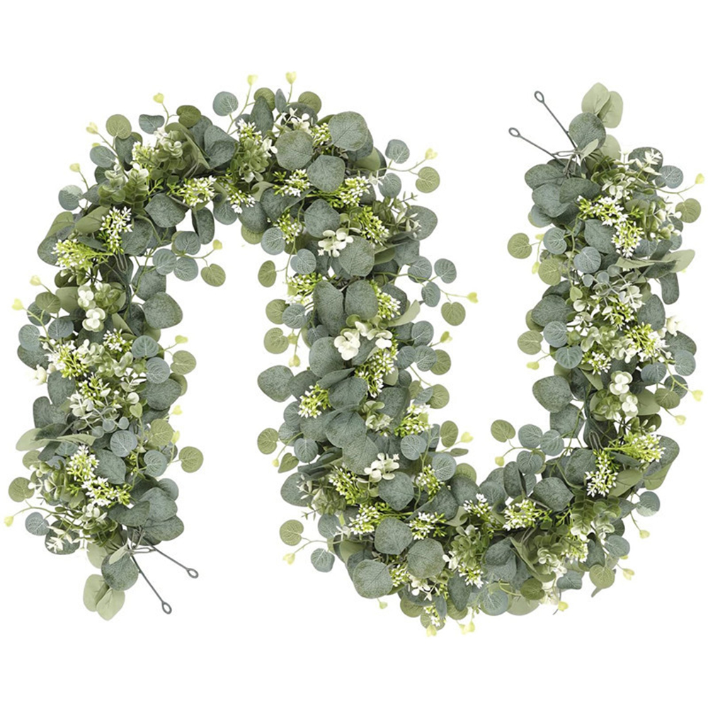 Artificial Eucalyptus Garland  - Outdoor Furniture Rh ulasan dan harga