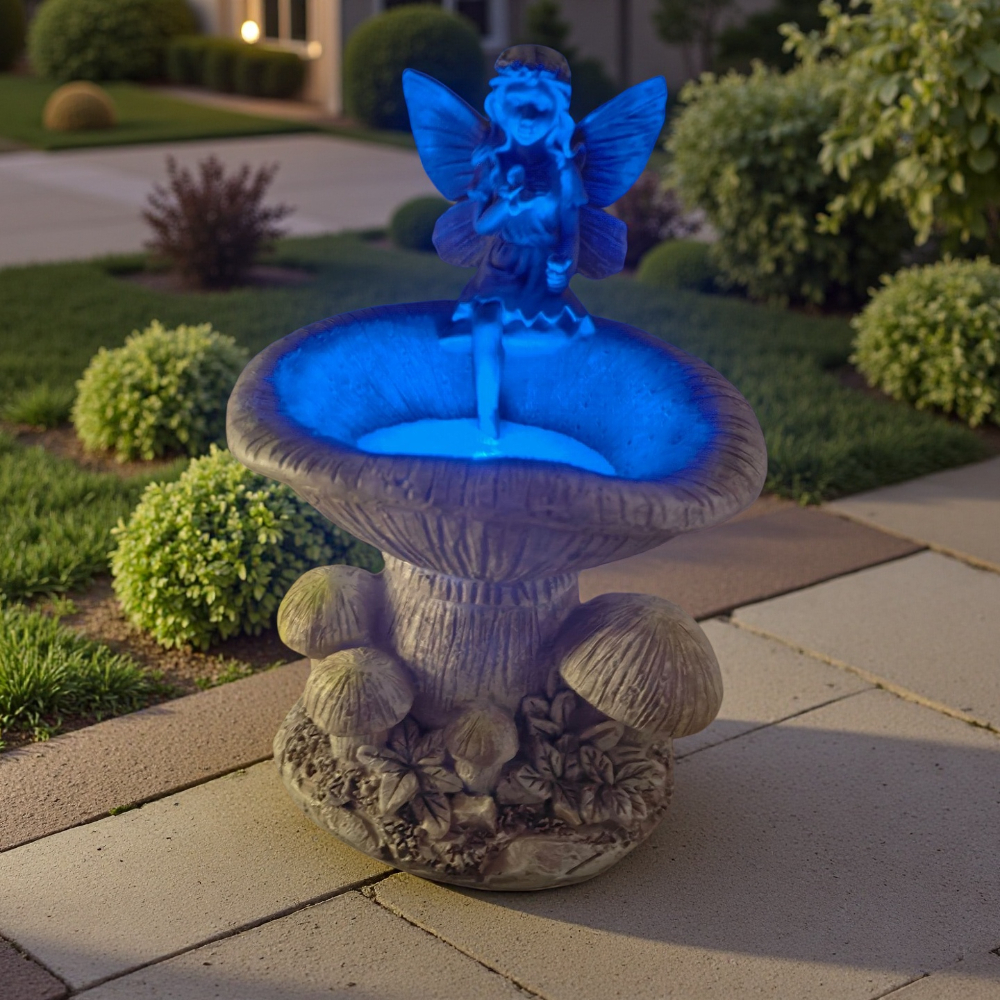 Creative Flower Fairy Solar Ni - Outdoor Furniture Decor ulasan dan harga
