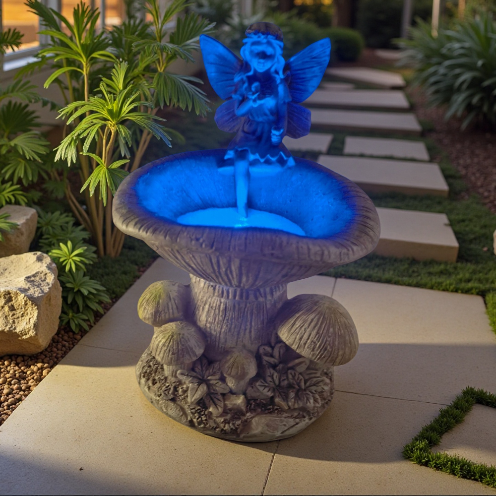 Creative Flower Fairy Solar Ni - Outdoor Furniture Decor ulasan dan harga