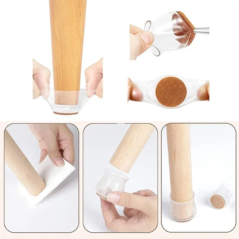 16/4pcs Chair Leg Caps Silicon - Outdoor Furniture Leg Protectors ulasan dan harga