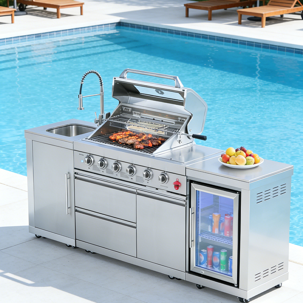 High End Stainless Steel Porta - Outdoor Furniture Kitchener ulasan dan harga