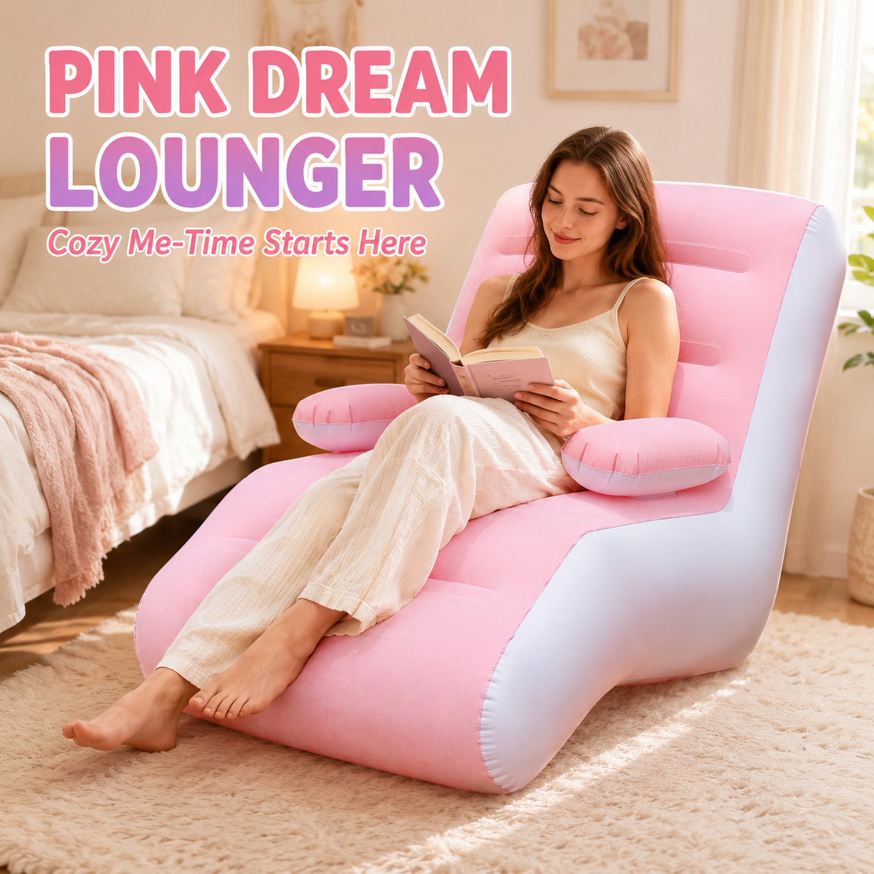 1PC Inflatable Air Sofa Portab - Outdoor Furniture Diy Plans ulasan dan harga