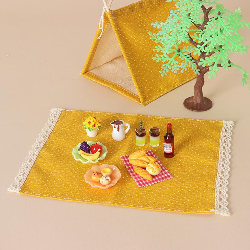 DIY Miniature Camping Tent Set - Outdoor Furniture Diy ulasan dan harga