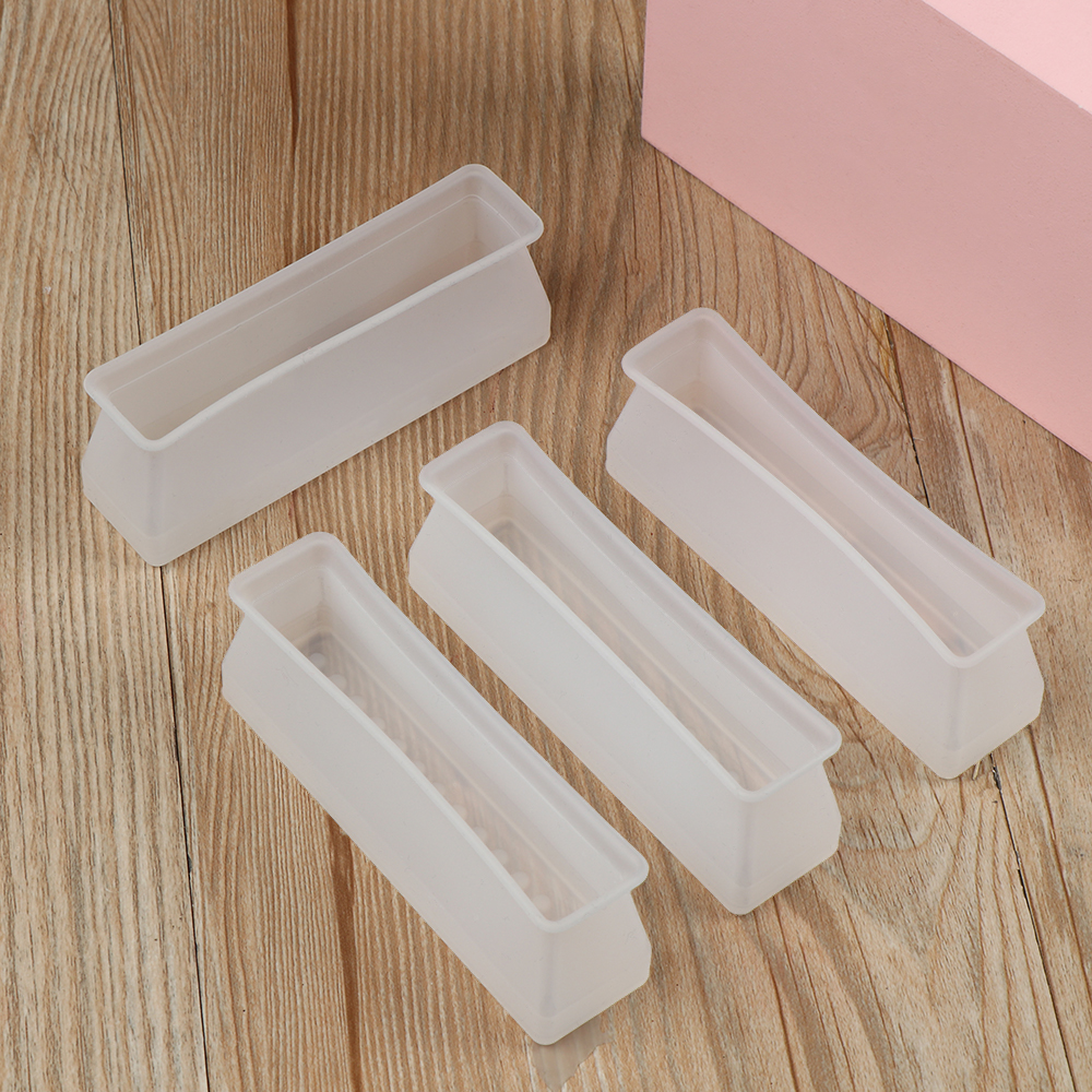 4PCS Silicone Rectangular Feet - Outdoor Furniture Leg Protectors ulasan dan harga