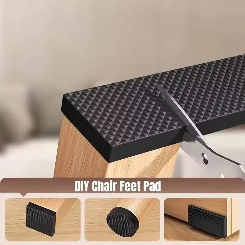 DIY Mute Mats Bumper Damper An - Outdoor Furniture Leg Protectors ulasan dan harga